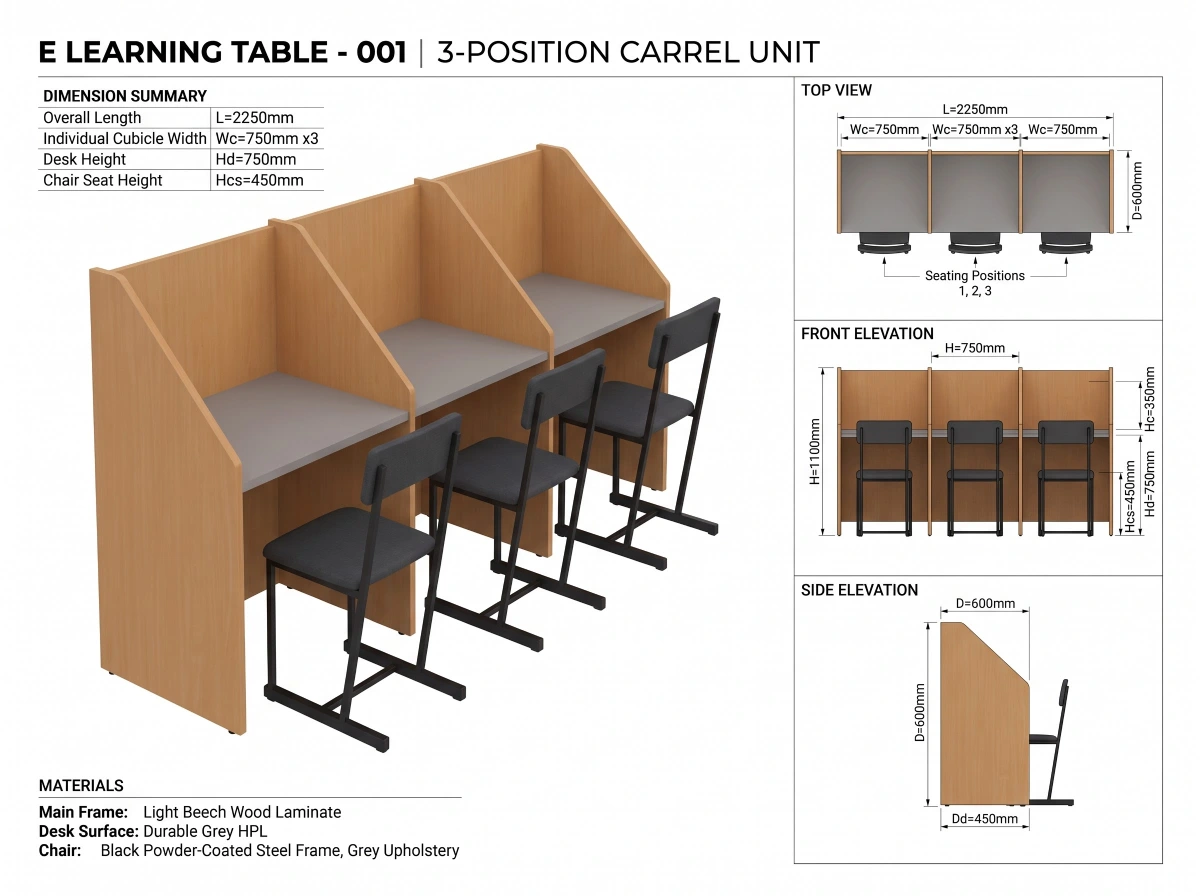 E LEARNING TABLE -1-3