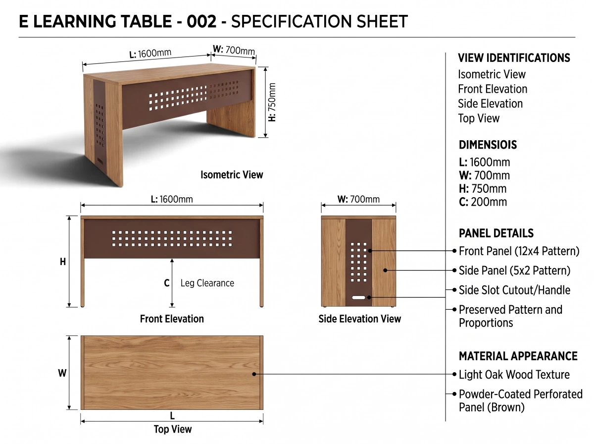 E LEARNING TABLE -2-3